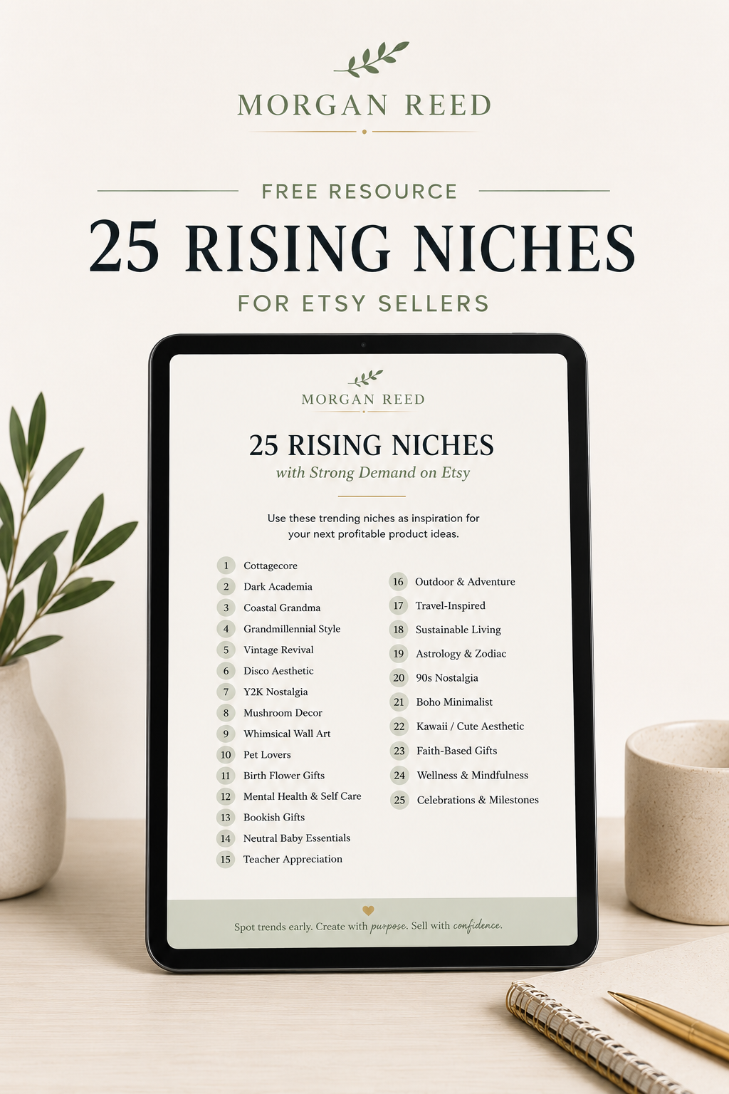 25 Rising Craft Supply Niches