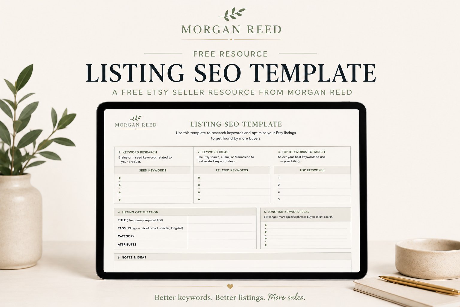Listing SEO Template